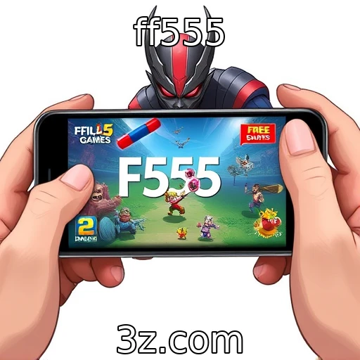 Crescimento do mercado de jogos móveis no Brasil - ff555